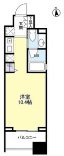 パークフラッツ中目黒【2階】の間取り