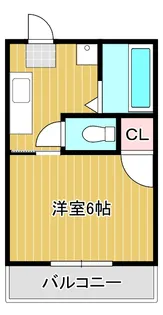 玉井ハイツII【2階】の間取り