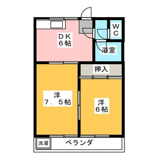 ベルメゾンSHIMA【3階】の間取り