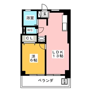 清住ビル【3階】の間取り
