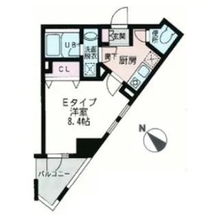 CimaCoppi【2階】の間取り