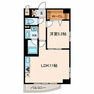 Grandir Kyodo【4階】の間取り