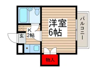 ドムス・ヴェルテックス【2階】の間取り