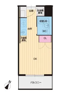 CLUB ORIENT BLD No141 YACHIYODAI【2階】の間取り