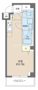 レオーネ秋葉原【4階】の間取り