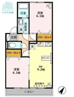 ヴェルディ藤崎【2階】の間取り
