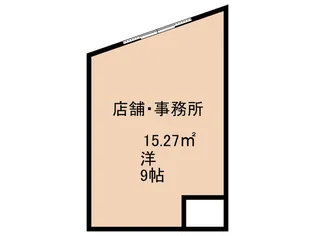 HIシティハウス【1階】の間取り