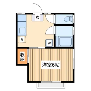 グリーンオール【2階】の間取り
