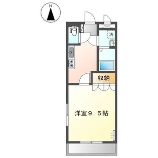 グランヴェルデ蓮池【2階】の間取り