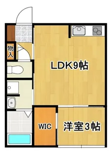 INTEGRAL北一色【2階】の間取り