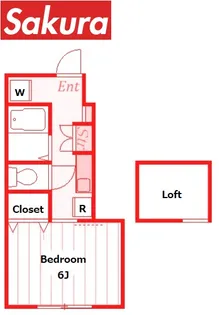 スピカ西谷【2階】の間取り