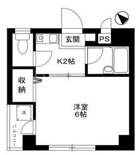 イーストフローラ東長崎【4階】の間取り