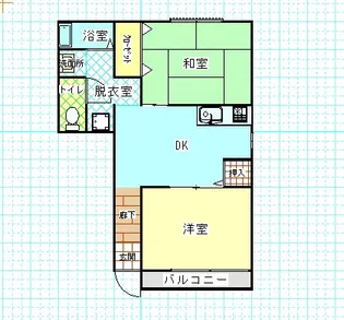アークヴィレッジ【1階】の間取り