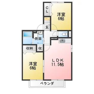 Will Marvelous【2階】の間取り