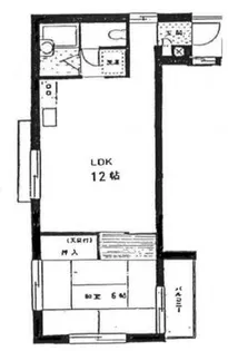 グリーンコート四谷【2階】の間取り