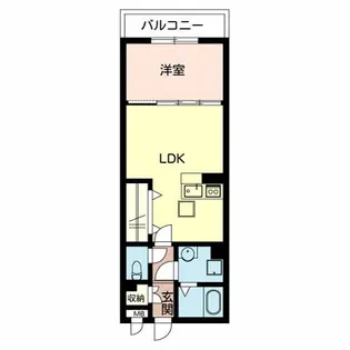Biz STAY 石橋駅前【1階】の間取り