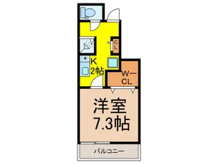 ナズ石神井公園レジデンス【1階】の間取り