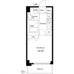コート ブランシェ【1階】の間取り