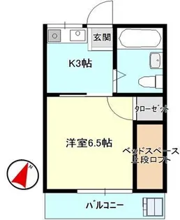 BA春日I【2階】の間取り