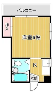 コンフォートさくら【4階】の間取り
