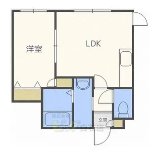 グランドサクセス東札幌【3階】の間取り