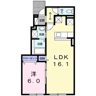 VIVACEI【1階】の間取り