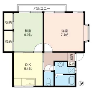 T-net フローレス清水【1階】の間取り