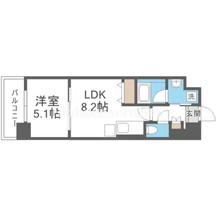 パインリッチ【3階】の間取り