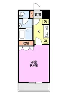エトワール【1階】の間取り