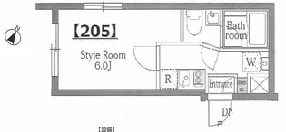 ラフィーネ音羽【2階】の間取り