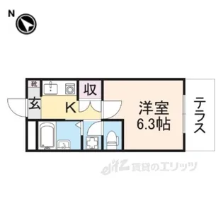 バローゼ【1階】の間取り