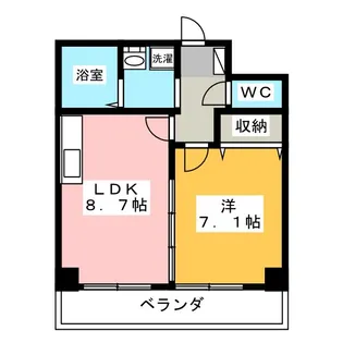 Success 1【3階】の間取り