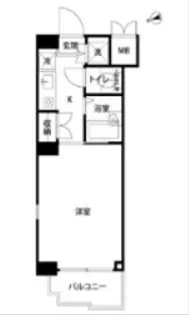 ルーブル世田谷【7階】の間取り