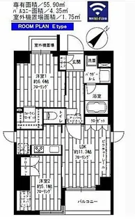 グランドコンシェルジュ西巣鴨アジールコート【11階】の間取り