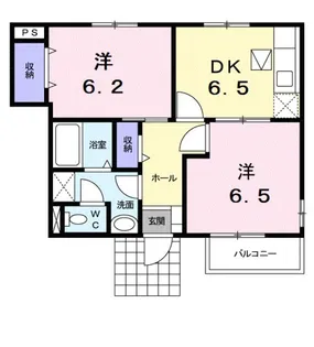 ショコラハウス【1階】の間取り