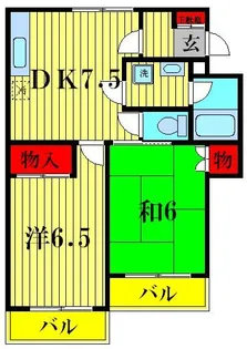 ストークプラザ・S【2階】の間取り