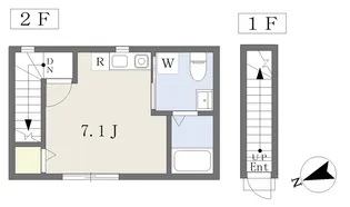 MT荒町【2階】の間取り