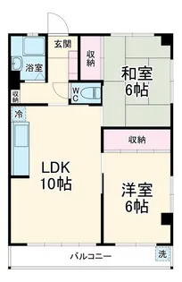 カヤバプラザ【4階】の間取り