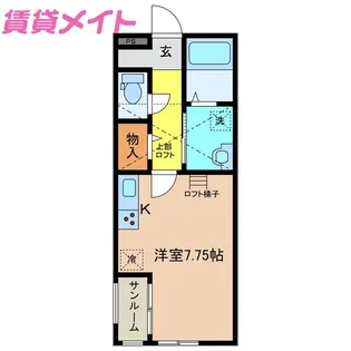 Belle【2階】の間取り