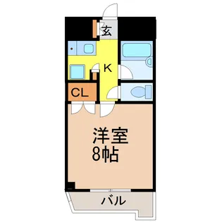 SAINT EAST OF YAMATE(セントイーストオブヤマテ)【5階】の間取り