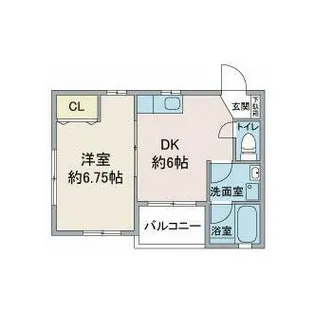ヤングリーフ桜【2階】の間取り