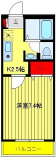 グリーンコート【1階】の間取り