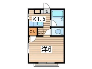 クレイン・ファル-カ【2階】の間取り