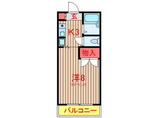 プリムローズヒル【3階】の間取り