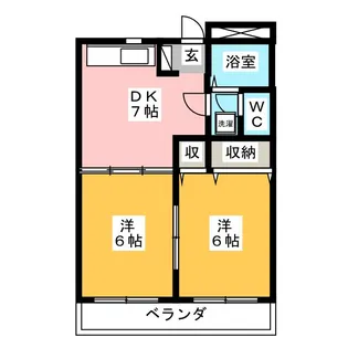 パルコーポ・アイ【3階】の間取り
