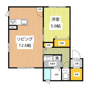 Primrose【1階】の間取り