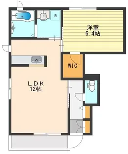 ベルヒルズ玉川【1階】の間取り