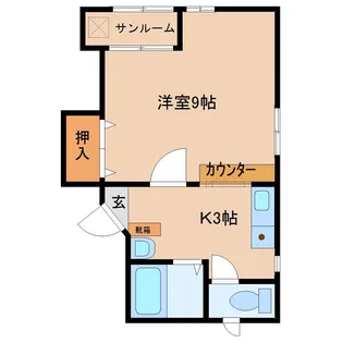 アコラス【1階】の間取り