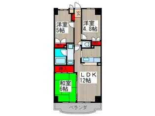 ACR0.PRE.STAGE【5階】の間取り