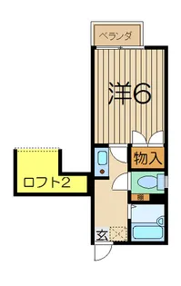 グレイスハイツ【2階】の間取り